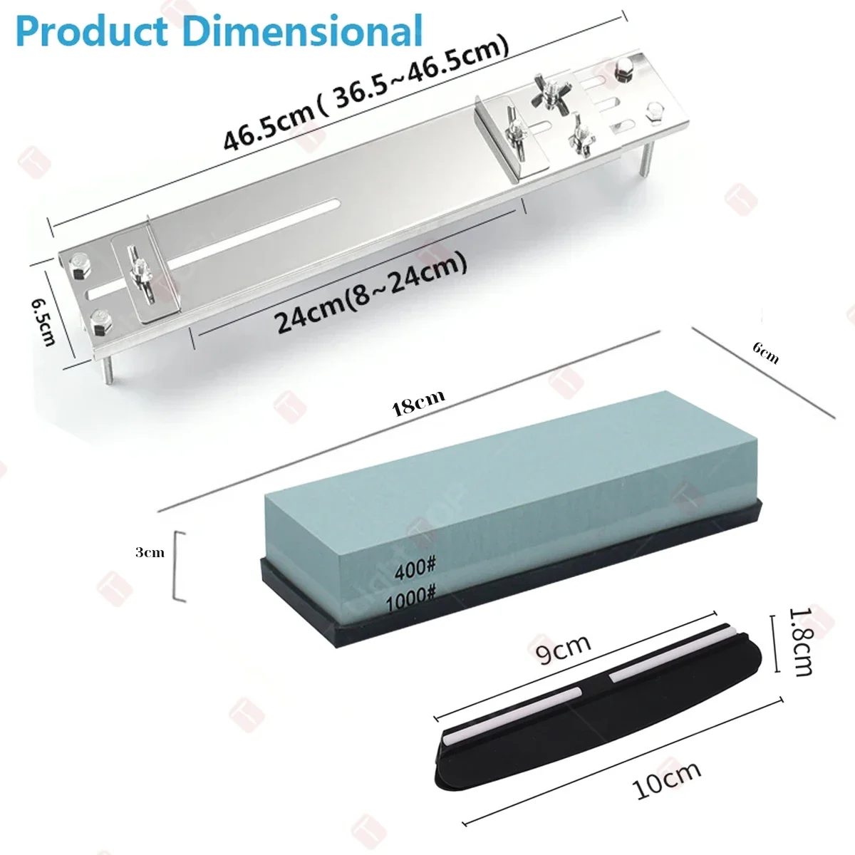 Stainless Steel Sink Sharpening Stone Holder Adjustable Length Whetstone Non-slip Base Knife Sharpener Grindstone Accessories