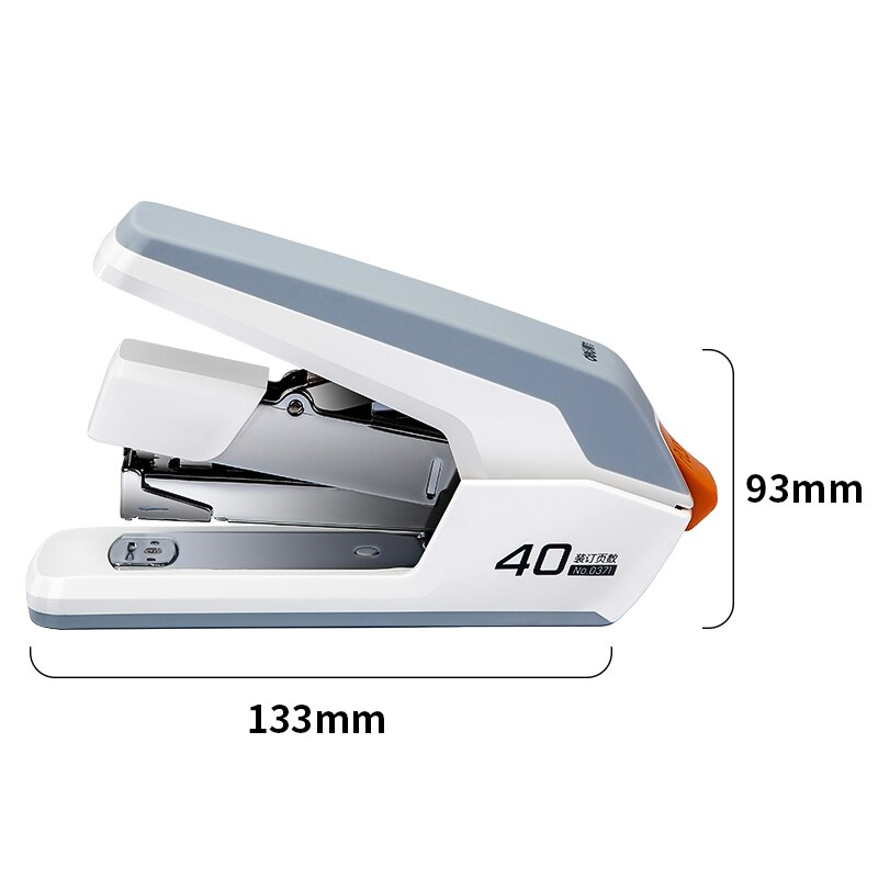 DELI Heavy Duty Stapler Effortless Paper Stapling Machine 50 Sheet School Office Supply Stationery Staples Power Saving Stapler