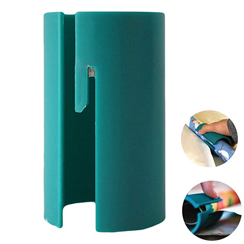 Wiilii skæreværktøjer glidende indpakningspapirskærer indpakningspapir rulleskærer skærer julfestival pakningspapirskærerværktøj