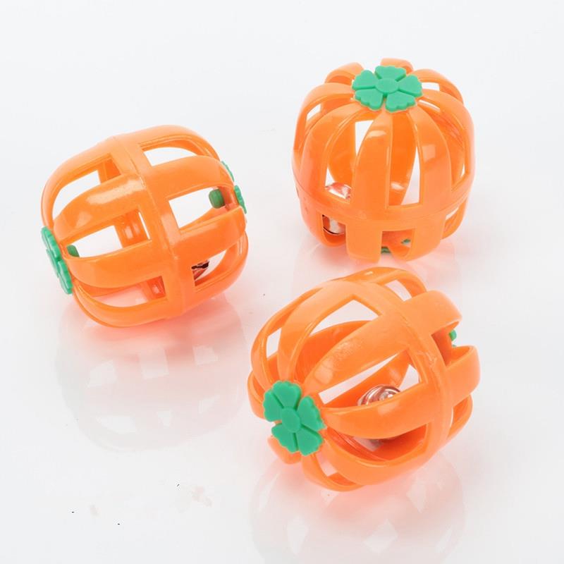 1 Stuk Kat Speelgoed Holle Plastic Kat Chase Bal Speelgoed Kitten Play Bal Met Bel Grappige Huisdier Chase Training ballen Katten Supplies