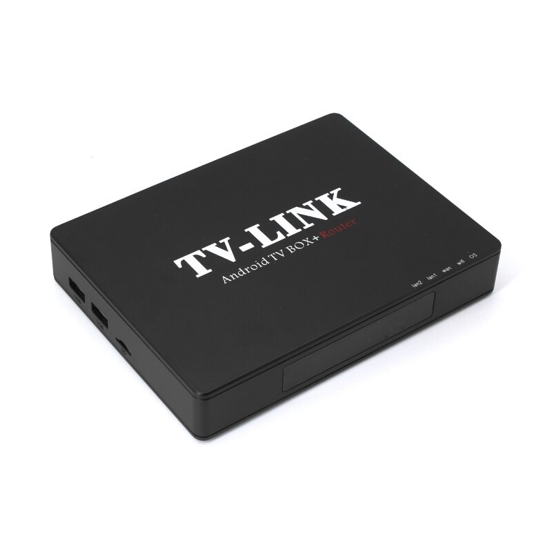 TV-LINK Android TV Box 2.4G WiFi Router 1GB+16GB 4K HDMI Android7.1 Media Player Smart Set Top Box for Hotel EU Plug