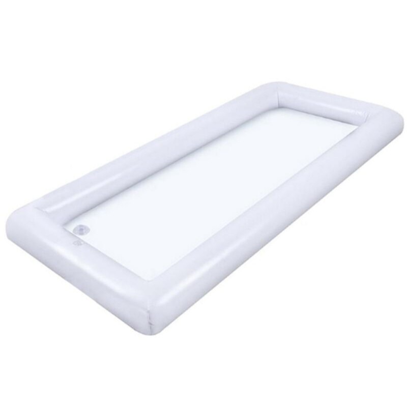 2020NEW Opblaasbare Bier Tafel Pool Float Zomer Water Party Air Matras Ijs Emmer Serveren/Salade Bar Tray Eten Drinken houder: Default Title
