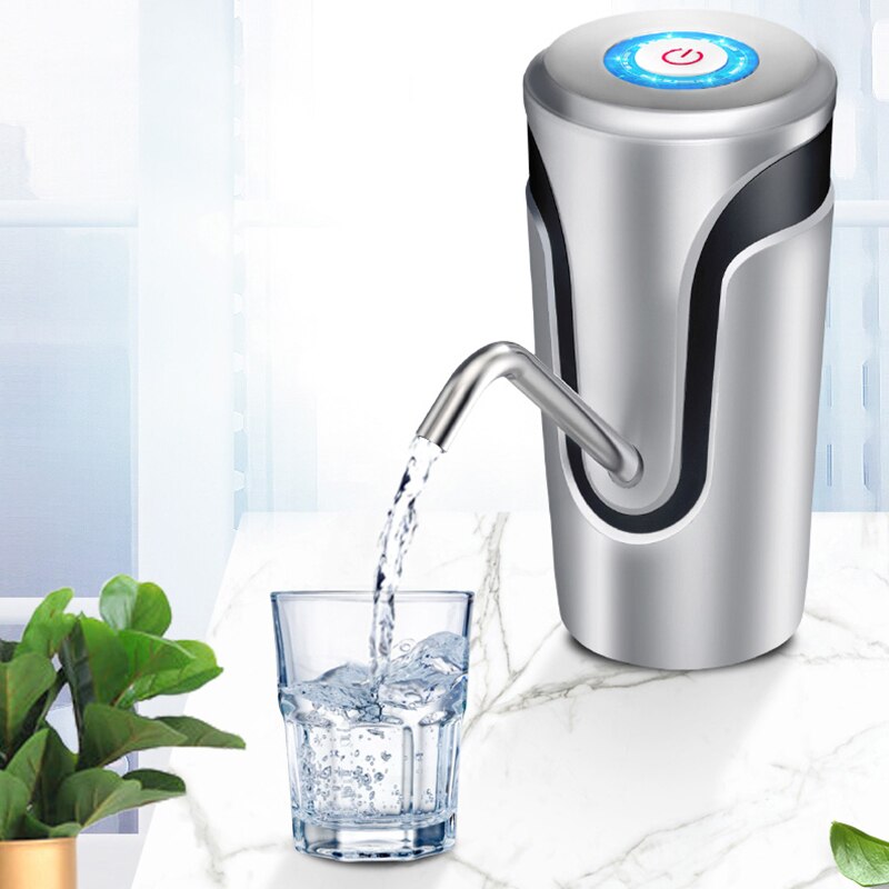 Draagbare Water Dispenser Elektrische Waterpomp Automatische Drinkwater Dispenser Voor 5 Liter Fles Water