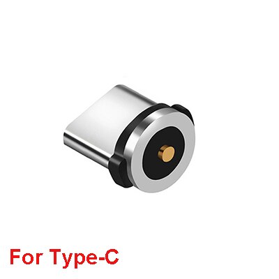 1m 2m cabo magnético micro usb tipo c carregador para telefones android carregamento rápido ímã cabo de fio de carga para iphone11 pro xs max: Only Plug For Type C