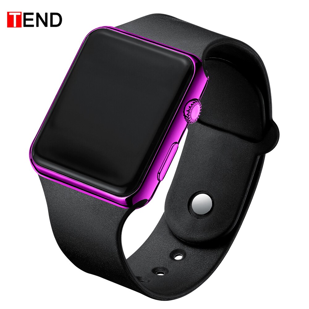 Menn kvinner ledet klokke silikon elektronisk klokke sport digital klokke par klokker klokke relogio digital montre homme
