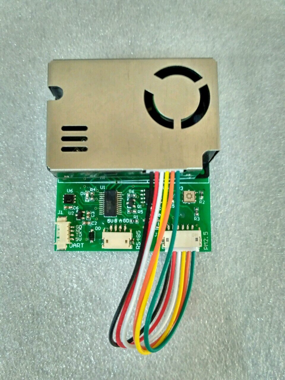 Tester 7 integrated sensor module 485 output PM2.5/10 temperature and humidity C02 formaldehyde TVOC