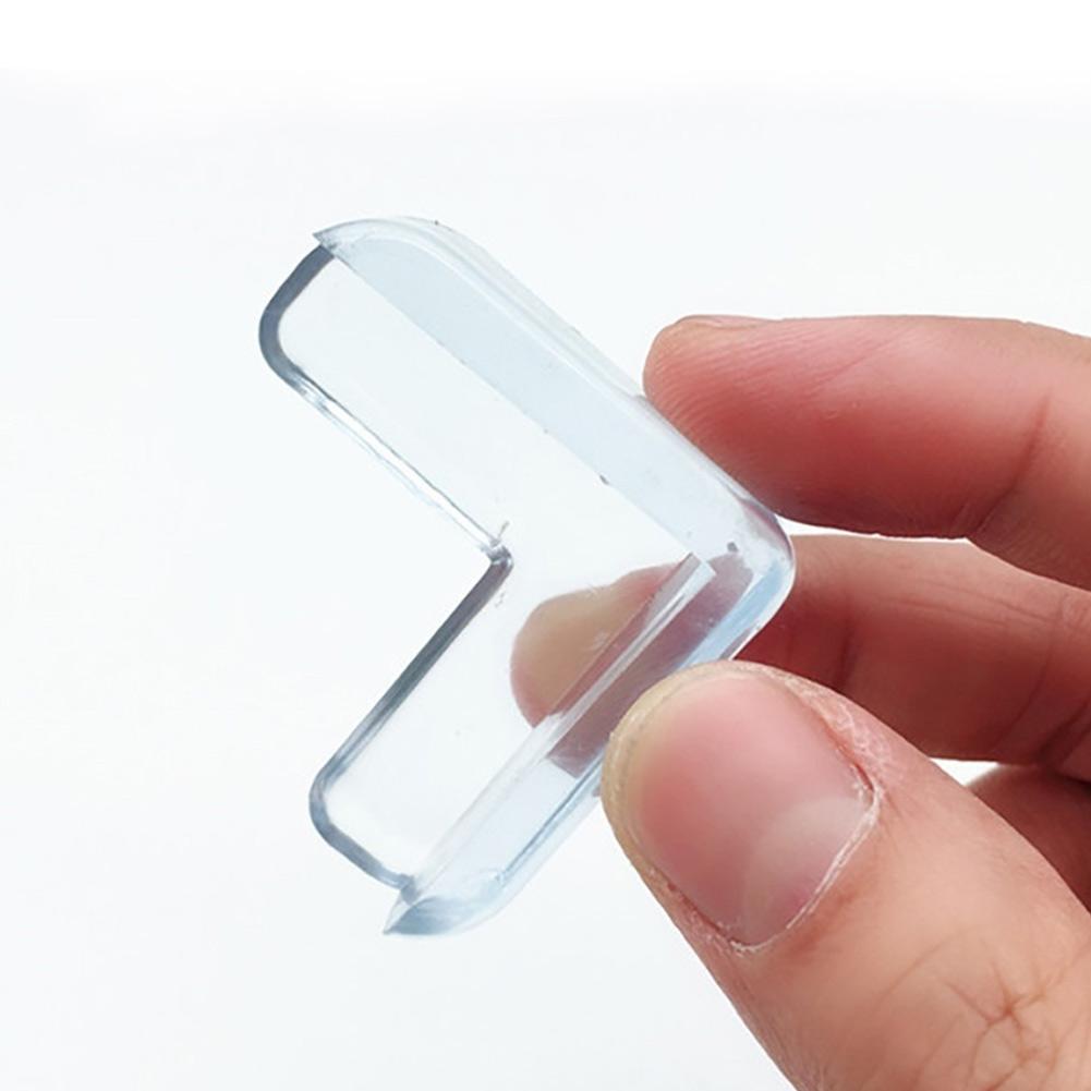 4 Stuks Transparant Pvc Protector Anti-Collision Edge Corner Guards Tafel Hoek Bescherming Cover Voor Kinderen Kids Baby Veiligheid