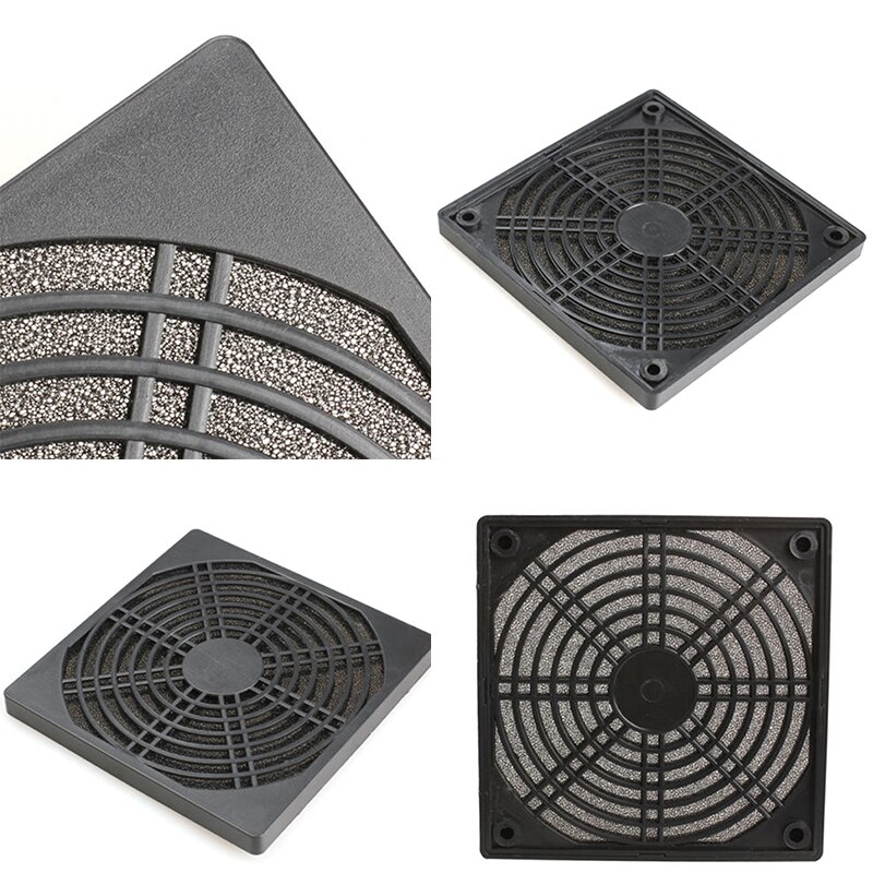 Boîtier anti-poussière pour ordinateur, 120mm, filtre anti-poussière pour ventilateur, protecteur de grille