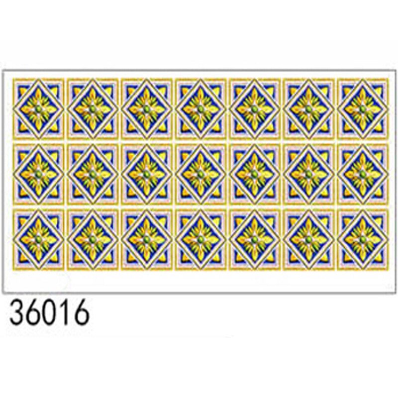 21 sztuk przekątnej naklejki ścienne płytki podłogowe samoprzylepne wodoodporny salon dekoracji sztuki łazienka linia talii naklejka ścienna z pcv: 4