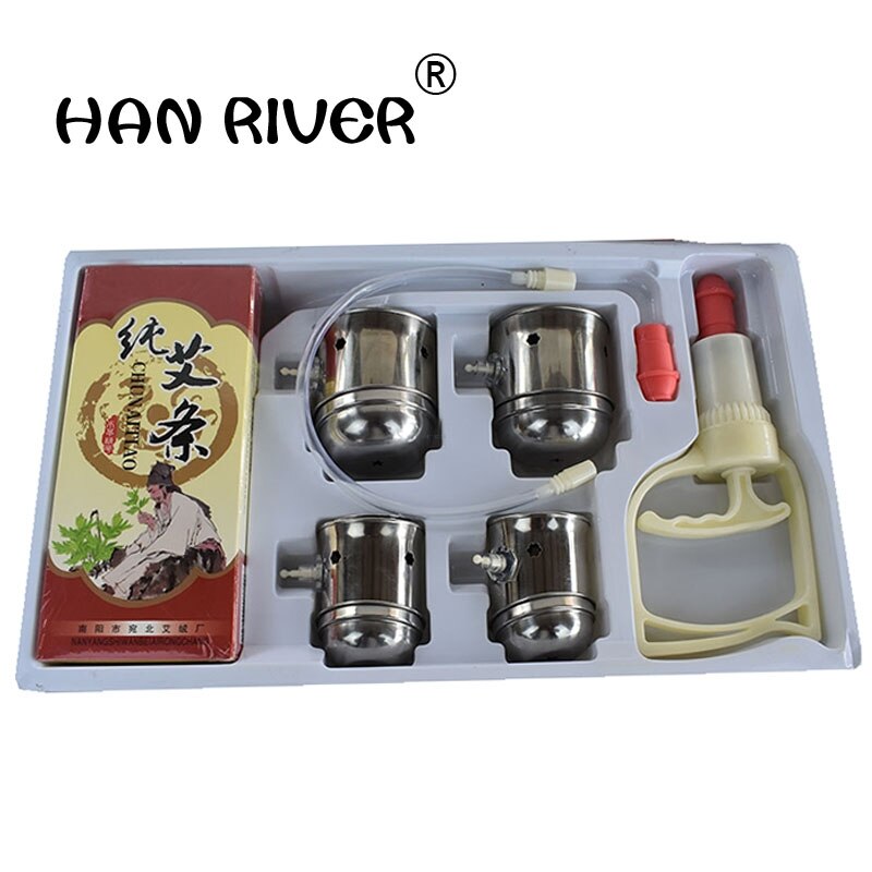 Hanriver Rvs Cupping Voor Gebruik Moxibustion Met Moxibustion Kan Moxibustion Kan Gratis.