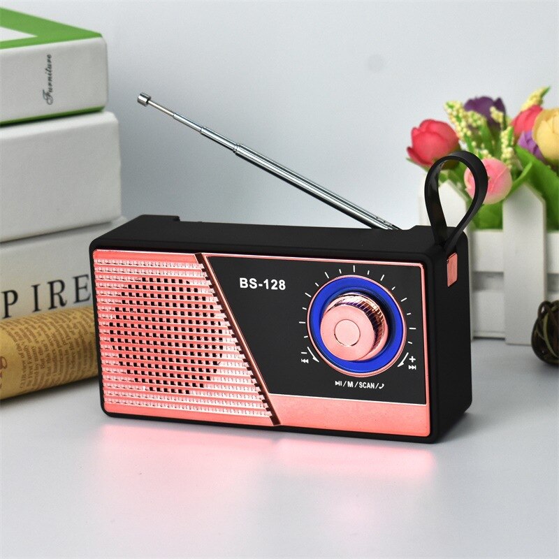 Radio Bluetooth Speaker Bluetooth Speaker Mini Outdoor Bluetooth Speaker Collection Speaker: 4