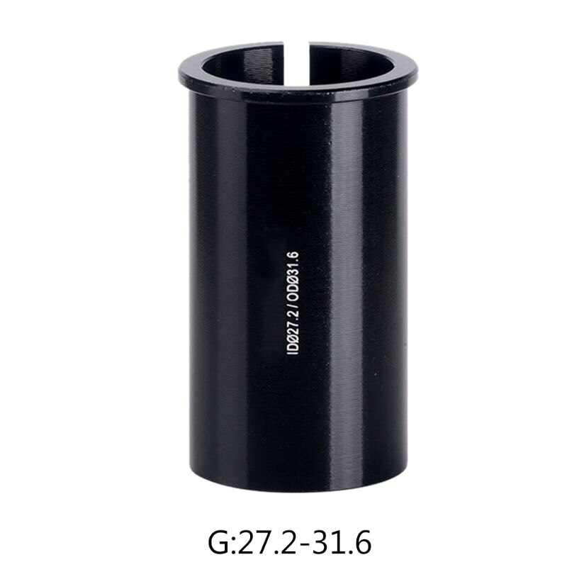 Aluminum Alloy Bicycle Seatpost Sleeve Convert Seat Post Tube Conversion Adapter 22.2/25.4/27.2/28.6/31.6mm: G