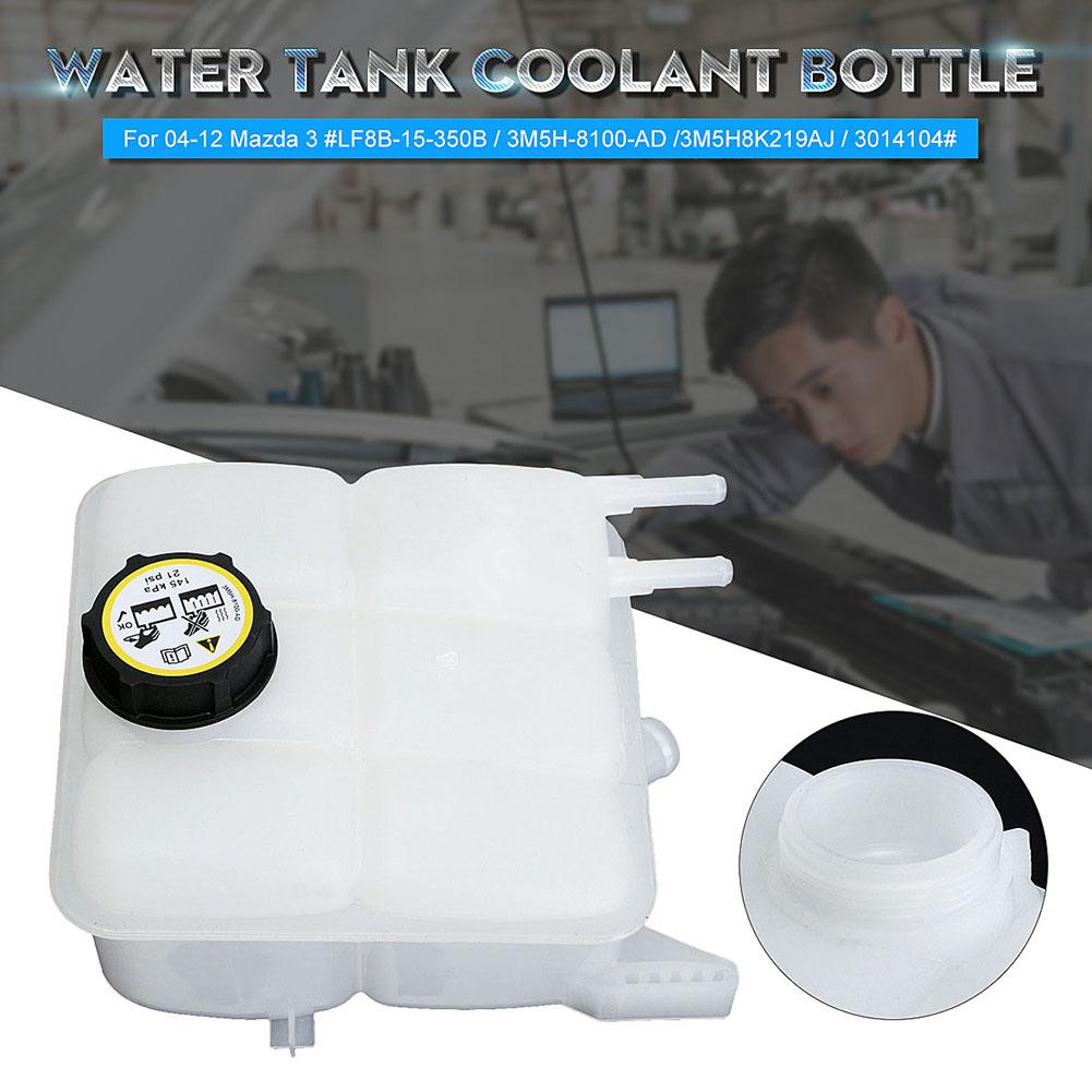 Car Coolant Tank Recovery Reservoir Radiator with Cap for 2004 Mazda 3 Ford Volvo all with 2.0lt engine