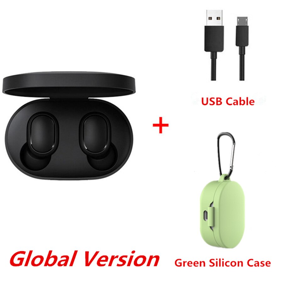 Original Xiaomi Redmi Airdots S TWS Bluetooth 5,0 Drahtlose Kopfhörer Stereo bass Ohrhörer Sport Headset Für IOS Android Telefon: Global version F