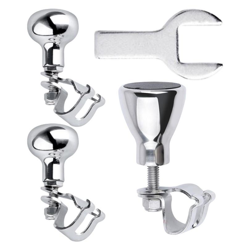 Boule de volant de bateau en acier inoxydable 316, bouton de poignée, aide tournante, commande manuelle, volant marin, aide au bouton Bouton rotatif pour yacht, bateaux Accessoires marins