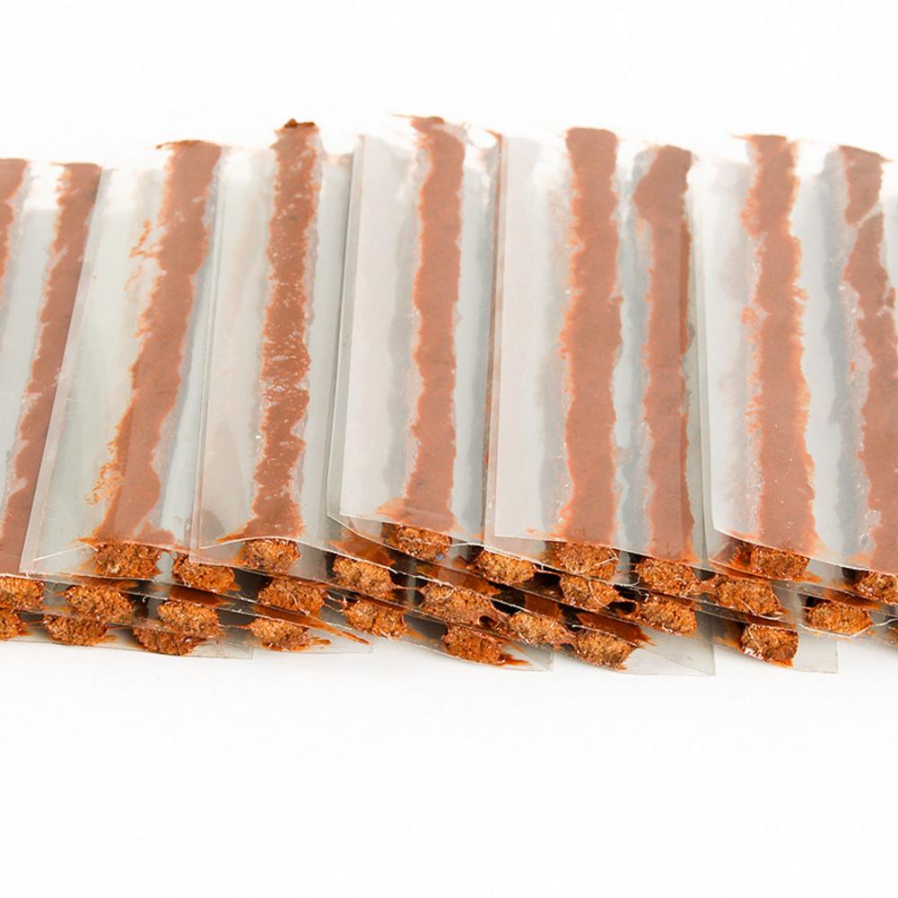 10Pcs Auto Banden Reparatie Strip Band Pees Rubber Strips Vacuüm Band Reparatie Tools 10*6Cm