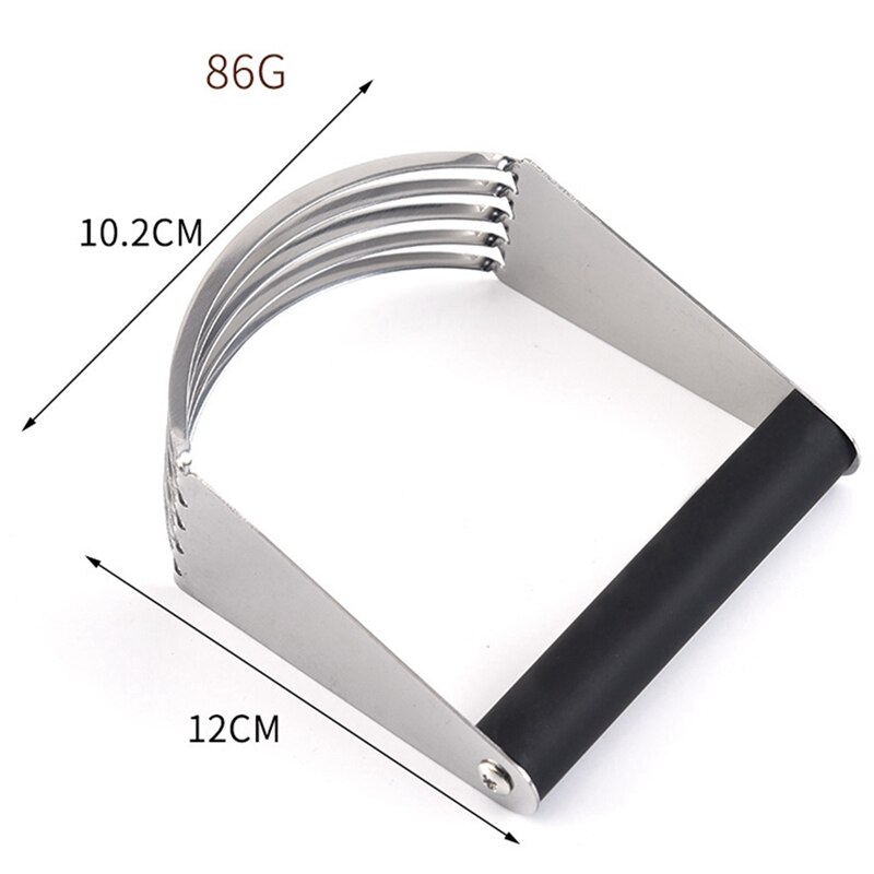 Stainless Steel Dough Blender Cream Flour Mixer Pastry Cutter Blade Powder Feeder Scone Oil Surface Mixed Pressure Mixer