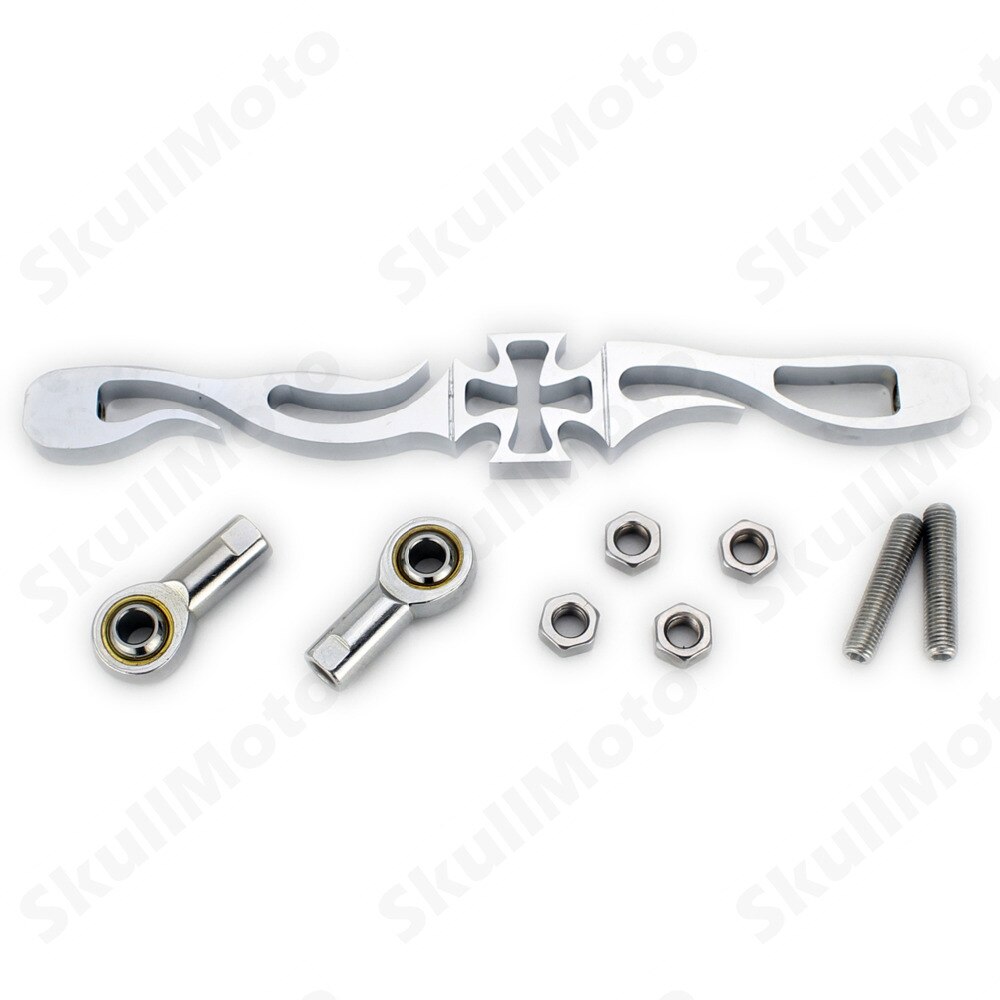 Chrome Motorcycle Gear Shift Linkage Cross Shifter Lever For Harley Softail Electra Glide Dyna Wide Glide FXDWG FLS FLHR FLT