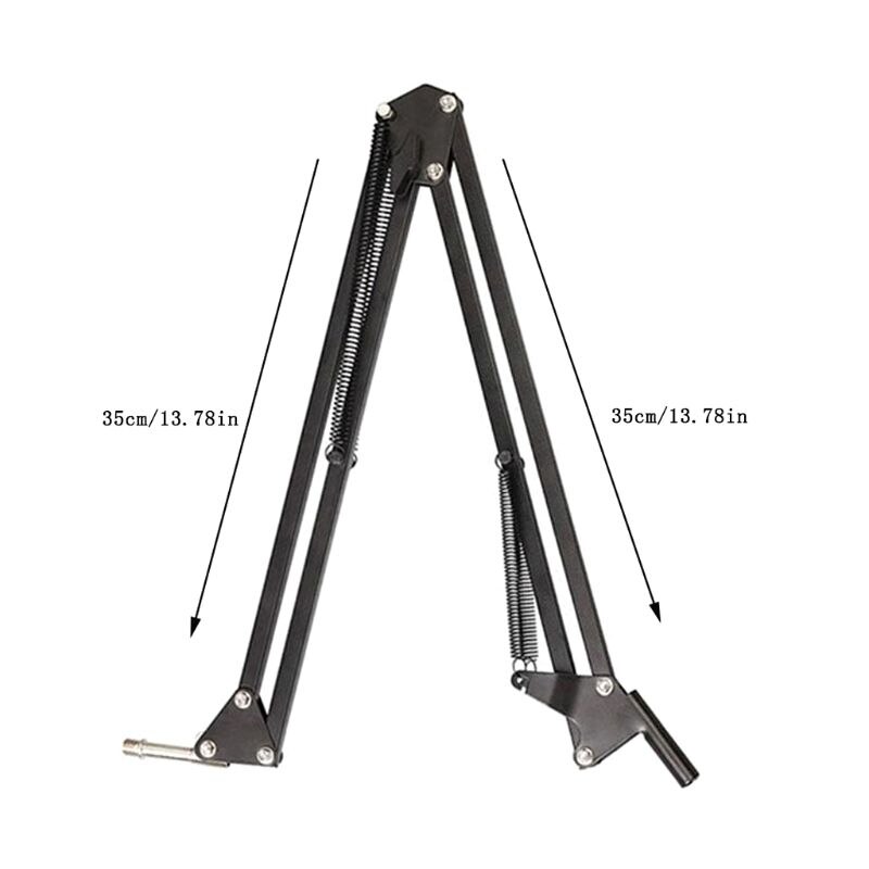 Soporte extensible para micrófono de grabación, abrazadera de montaje para mesa, Clip para micrófono