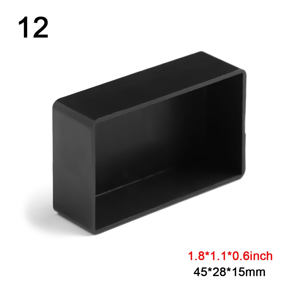 14 sizes Black ABS Plastic Electronic Project Box Instrument Case DIY Waterproof Cover Project Enclosure Boxes: 45x28x15mm