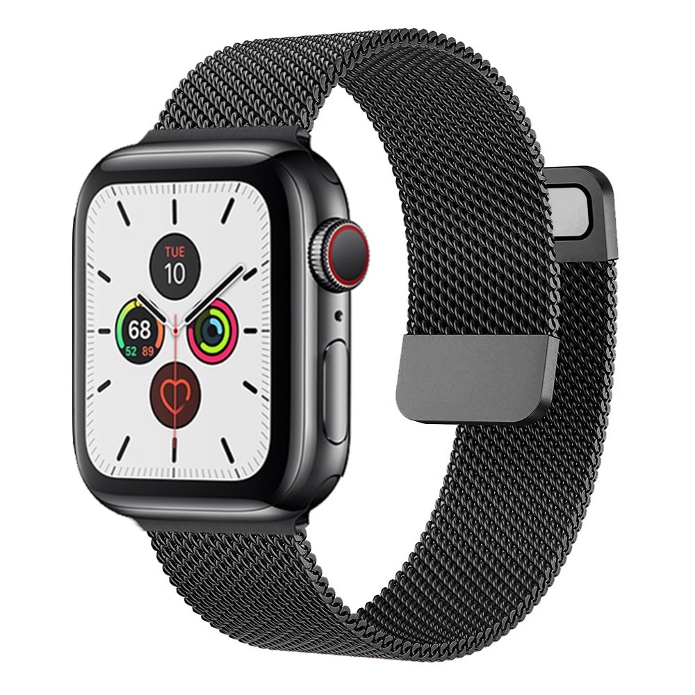 Milanolainen loop-ranneke apple watchille, metalliranneke 45mm 44mm 41mm 49mm 38mm 42mm iwatch series 9 8 7 6 5 4 se ultra -kellolle: Sininen / 20mm