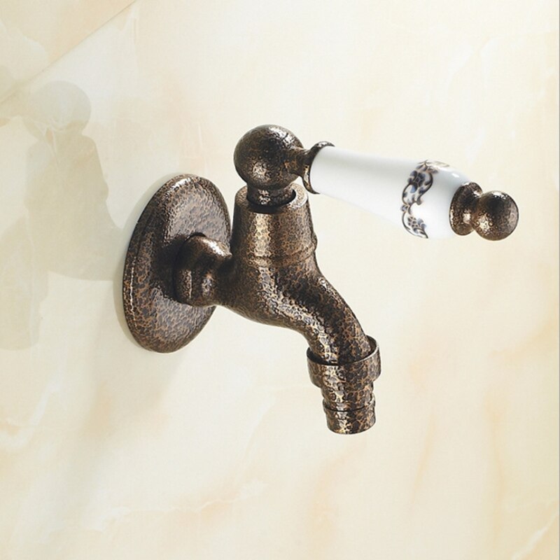 Antique Brass Multi Choices Bathroom Accessories Washing Machine Faucet and Mop Tap: B