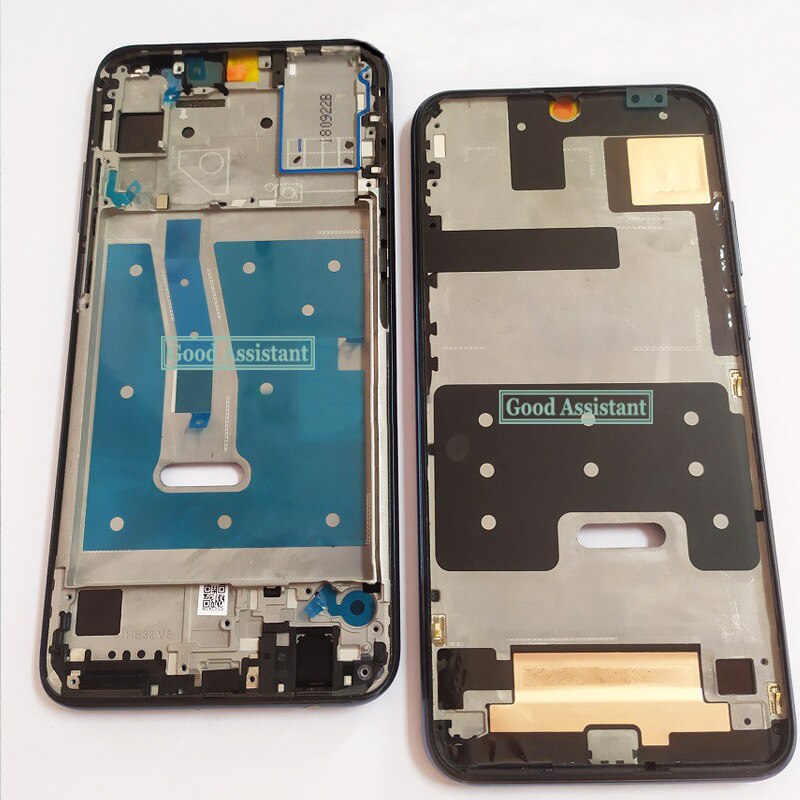 Para Huawei Honor HRY-AL00T 20i/Honor 20 Lite Frente Faceplate Quadro Frente quadro Habitação Chassis Placa Moldura do Ecrã LCD