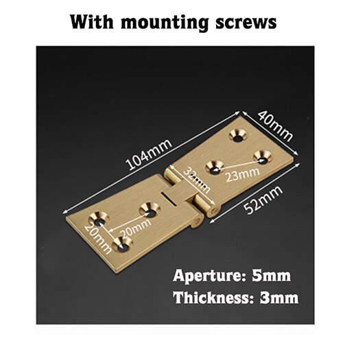 countertop hinges Thickened flap hinges with mounting screws: B