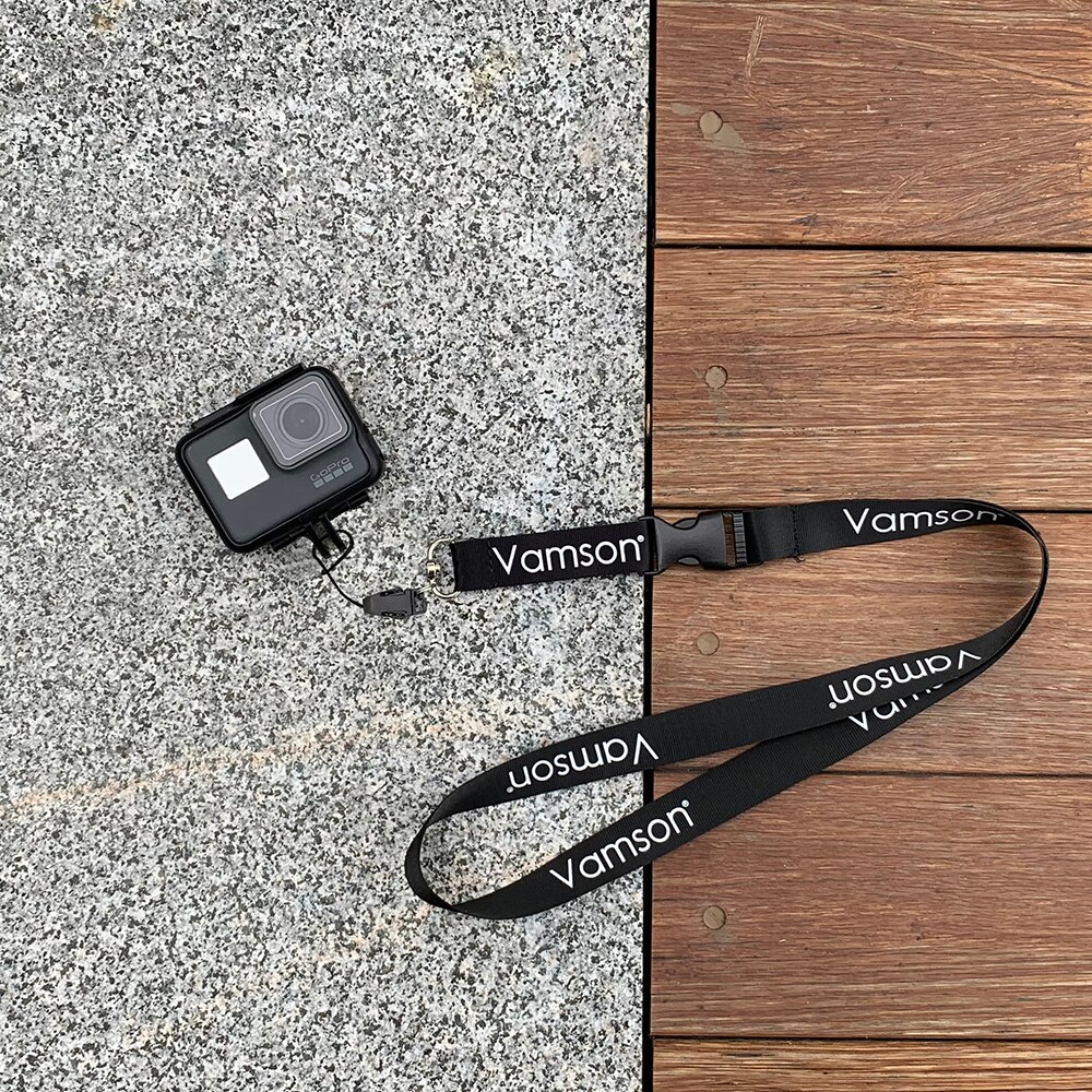 Vamson för gopro tillbehör hero 7 6 5 svart 7 silver/vit skyddsram väska kantskydd hölje fäste  vp631