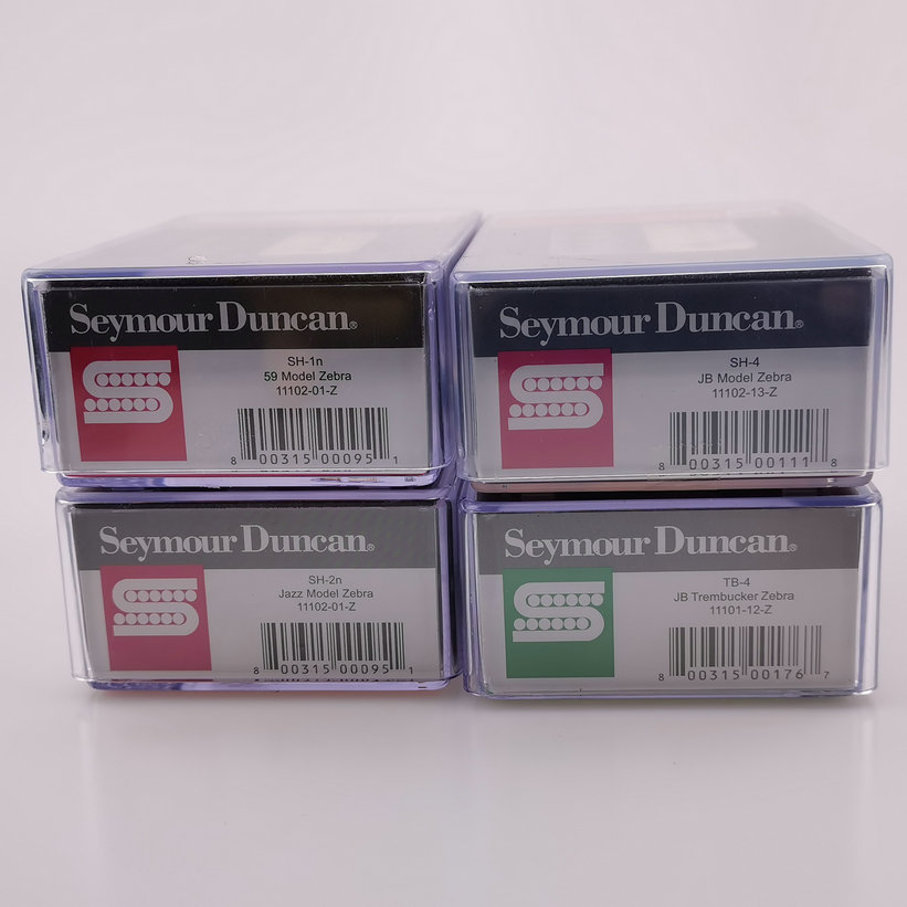 Guitar Pickups Alnico 5 Neck And Bridge Humbucker Pickup 4C Guitar Pickups 1 Piece/ Zebra color