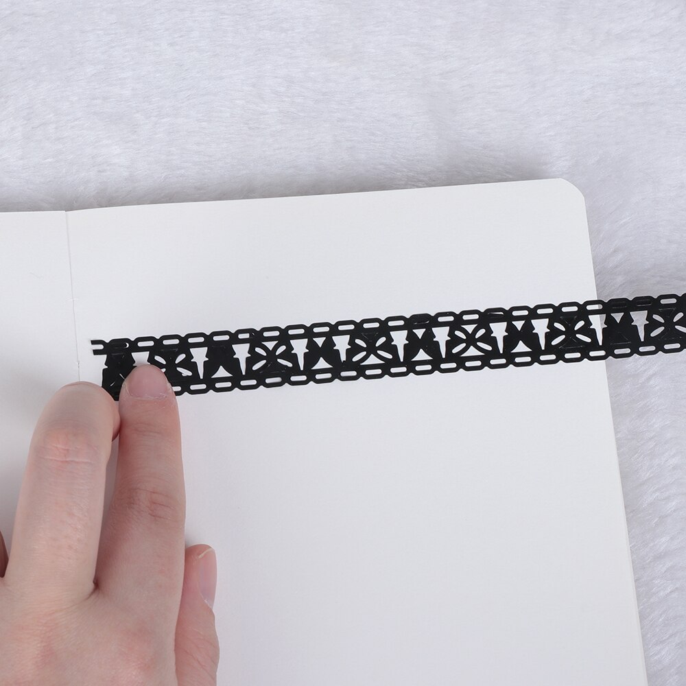 1Roll Bling PP Flower Masking Tape Sticky Paper Lace Ribbon Roll Self Adhesive Scrapbooking Sticker Album Decorative DIY Crafts