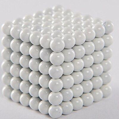 Anti-Stress Giocattoli Per Adulti Infinity Cubo Antistress Definito 5mm216 PCs Variabile BuckBalls Multi-color FAI DA TE Giocattoli: white