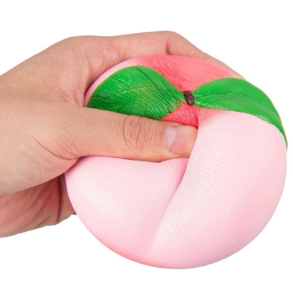 , juguetes Squishies de melocotón de crecimiento lento Jumbo de 10CM, Squishies de frutas Kawaii, juguetes perfumados con crema para niños y adultos, 1 unidad, # YL