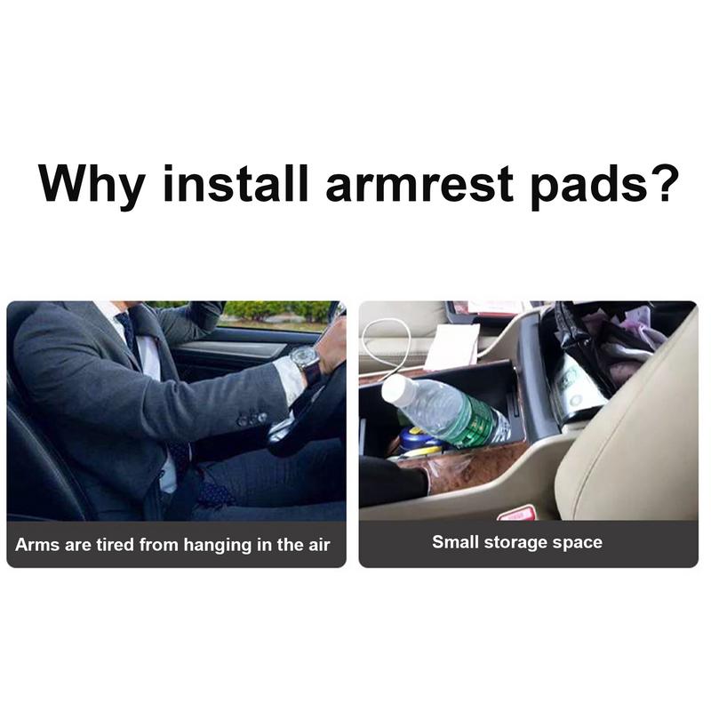 Coussin de rehaussement de boîte d'accoudoir de voiture, coussin d'appoint de confort de coude, coussin de console centrale automatique, oreiller d'accoudoir, coussin de protection doux
