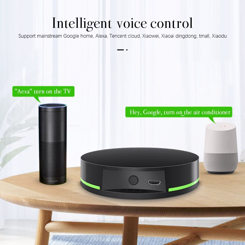 Newest Version Tuya WiFi IR Universal Remote All-in-one IR Remote Control Smart Home Hub Controller Work With Alexa Google Home