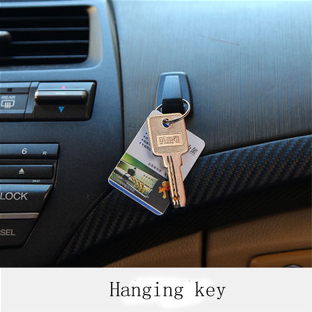 Support en plastique ABS pour voiture, 3 pièces, crochet de véhicule pratique Mni, crochet de véhicule, noir pour sac de voiture support de crochet