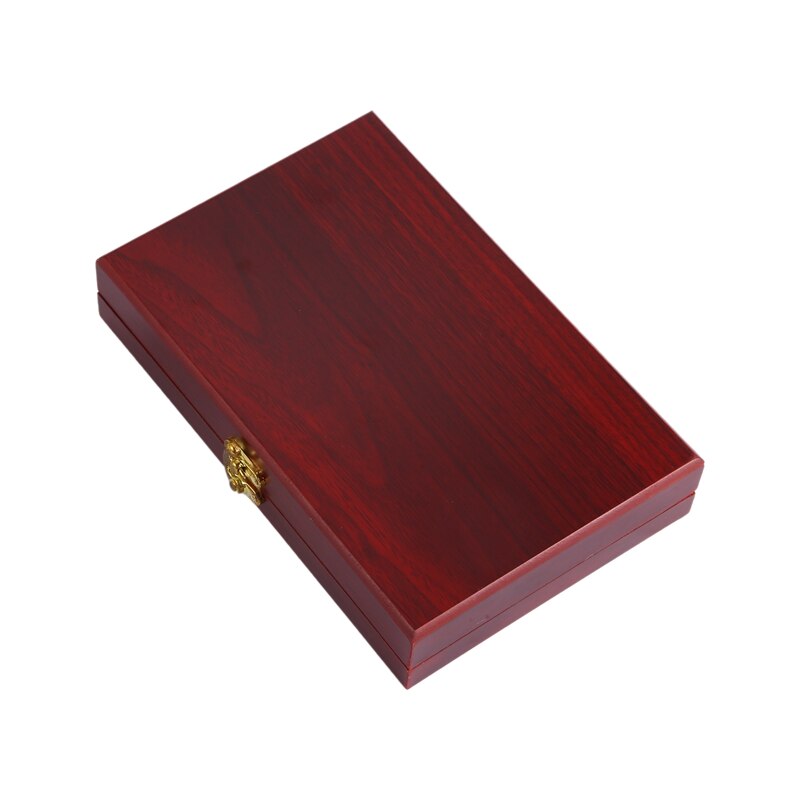 50 Pcs Wood Coin Protection Display Box Storage Case Holder Round Box Commemorative Collection Box