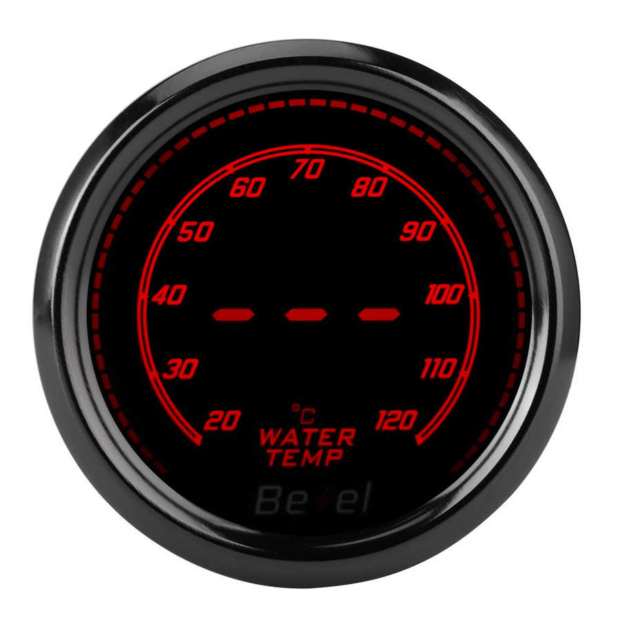 Digitale Temperatuurmeter Voor Auto Temperatuurmeter 2in/52Mm Led Water Temperatuurmeter Meter Auto Instrument Accessoire Auto