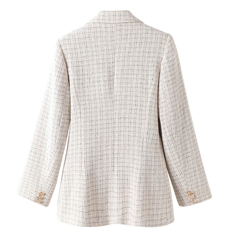 Lauri laki blazer dame office wear blazer jakke vintage sort blazer frakke plus size efterår vinter