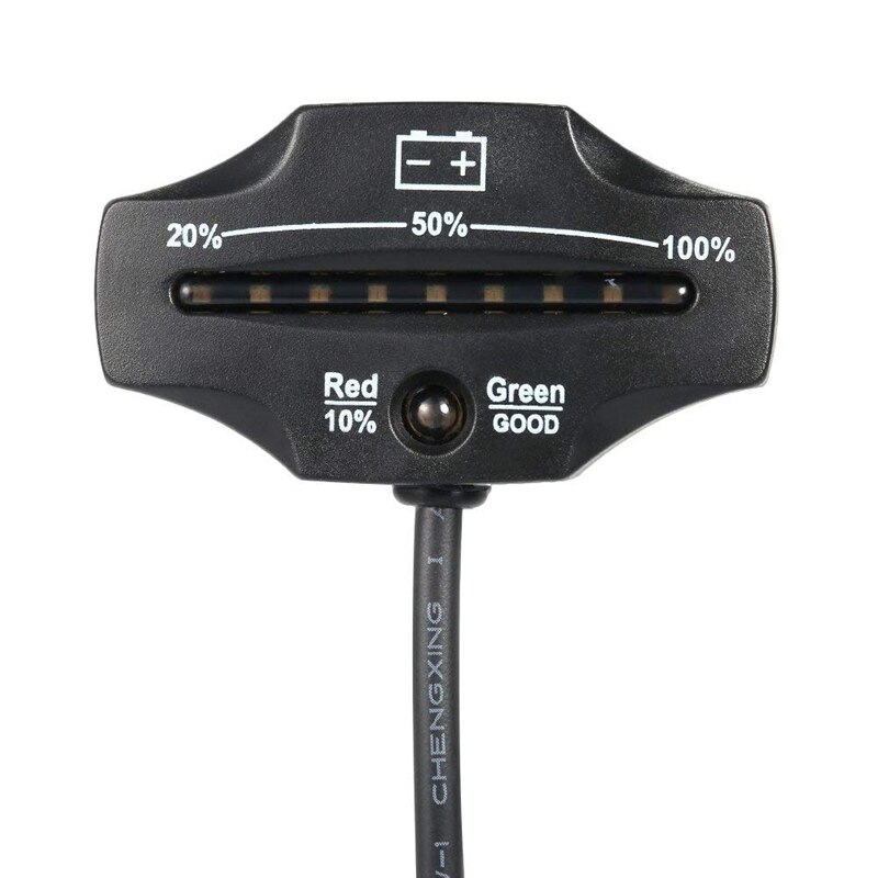 12V 24V LED Blei Säure Lagerung Batterie Anzeige Messgerät Batterie Niveau Monitor für Golf Karren Marine Motorrad Lkw gabelstapler