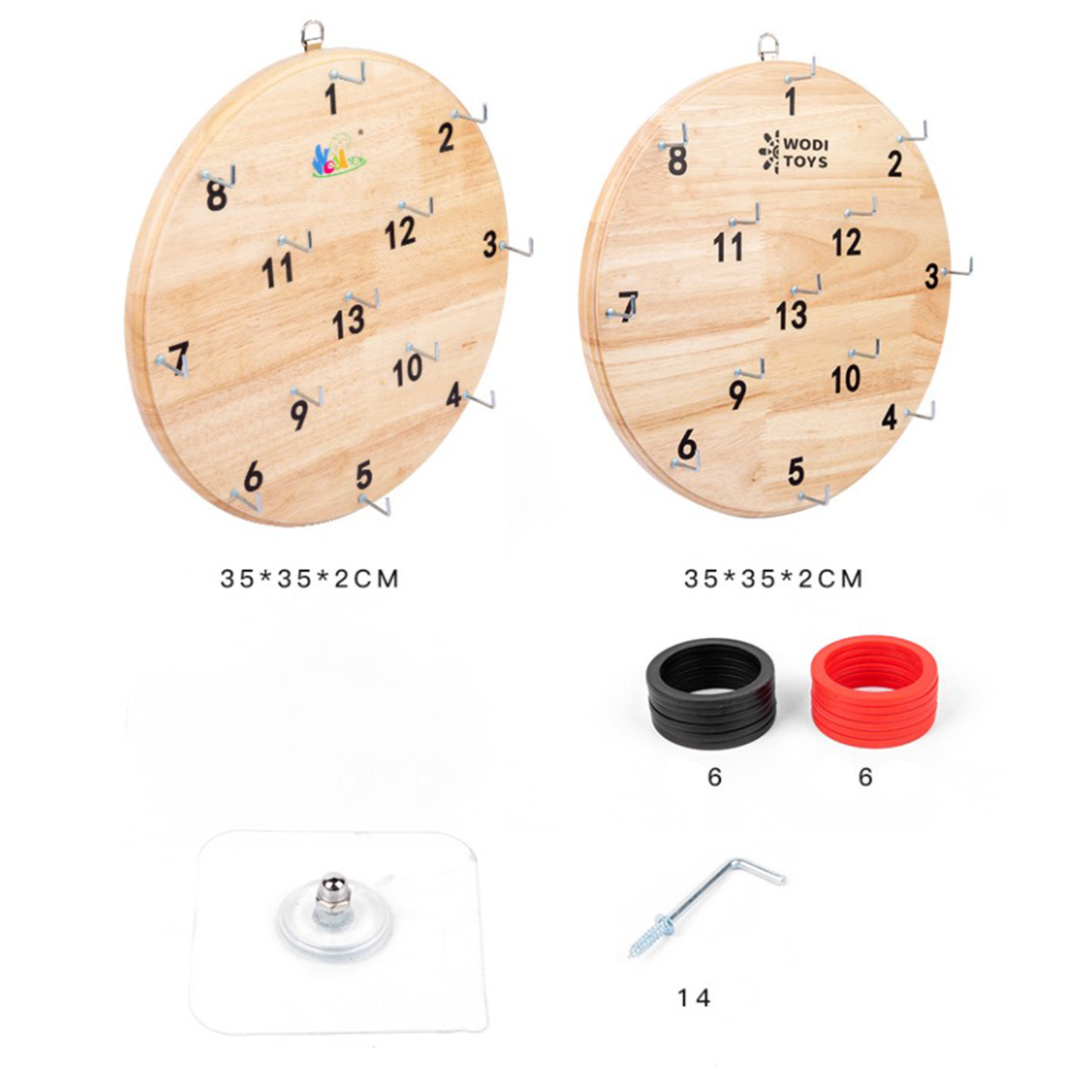 Ring Toss Game Indoor/Outdoor Fun Party Familie Achtertuin Dorm Strand Games