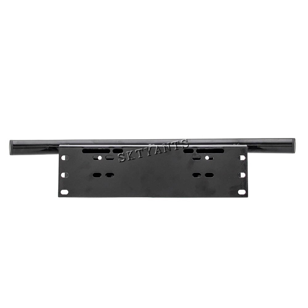Universele Nieuw Front Bull Bar Bumper Houder, nummerplaat Frame Montagebeugel voor Offroad Lichten Bar LED SUV Truck Pickup