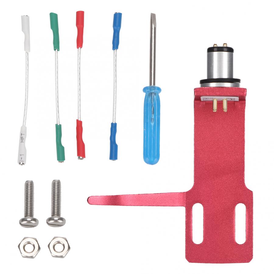 Draaitafel Fonograaf Speler Headshell High-End Phono Cartridge Headshell Platenspeler Kit Draaitafel Headshell: red