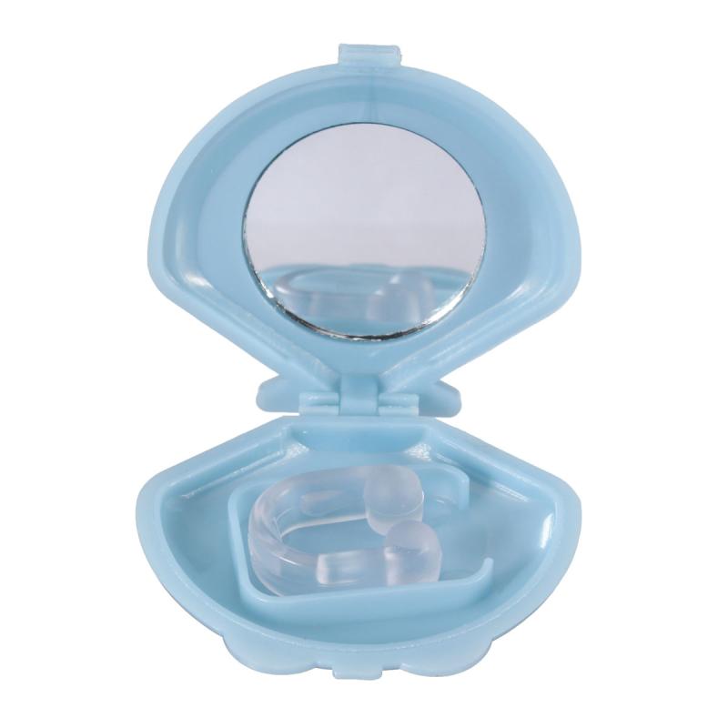 Anti Snore Sleep Nose Clip Clear Silicone Gel Anti Ronflement Snoring Stoper Silent Sleep Apnea Guard Help Aid Device With Case
