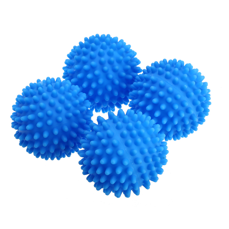 4pcs/lot PVC Balls Reusable Clean Tools Laundry Washing Fabric Ball Dry Laundry Products Batheroom Washing Ball: Default Title