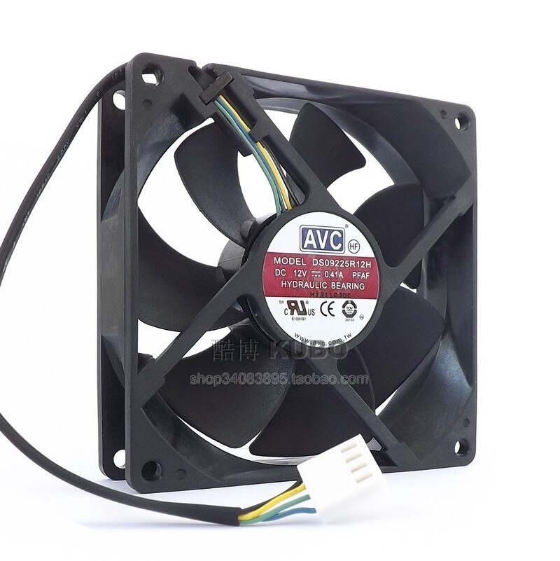 AVC DS09225B12HP213 12V 0.41A 92mm 4-pol Gehäuse L