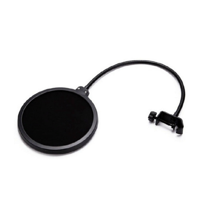 Elistooop Microfoon Voorruit Masker Mic Pop Filter Shield Wind Voor Spreken Recording