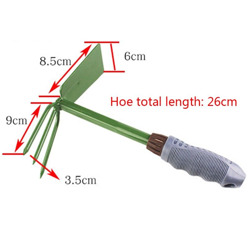 Dual-Purpose Tuinieren Tool Schoffel/Hark Voor Huis Tuin/Plating Bloemen N1HF