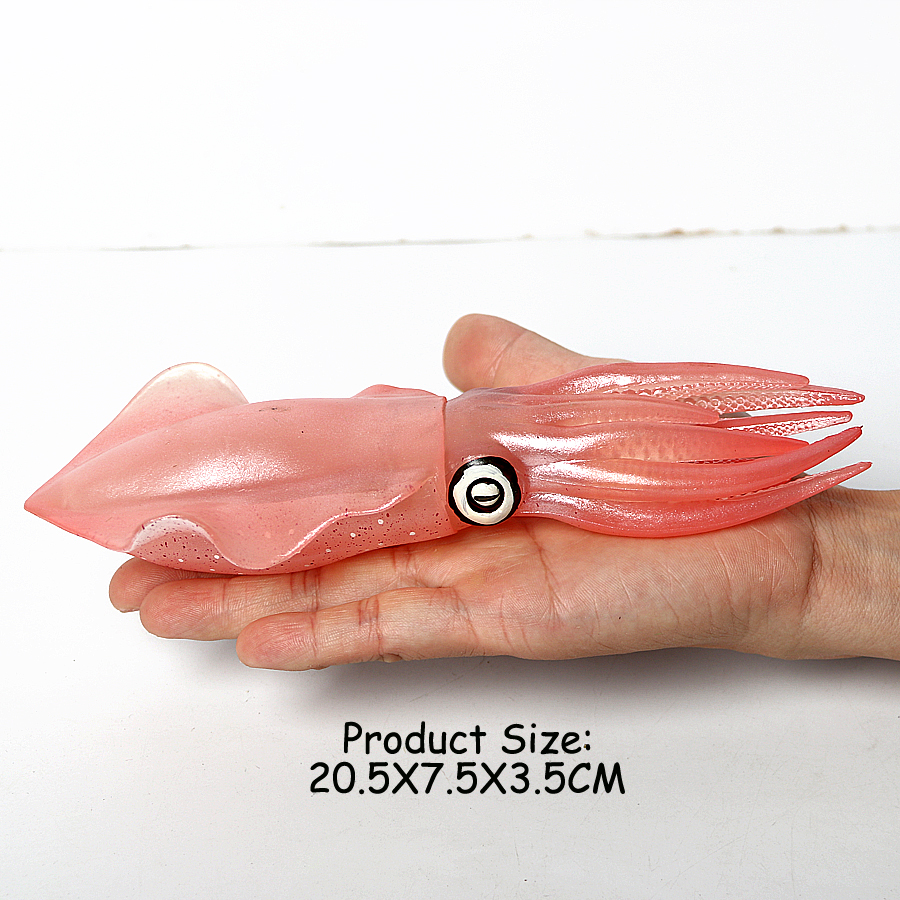 Realistic Sea Animals Figurines Orca Squid Sharks Dolphin Turtle Sailfish Octopus Figures Miniature Education Toys for Kids