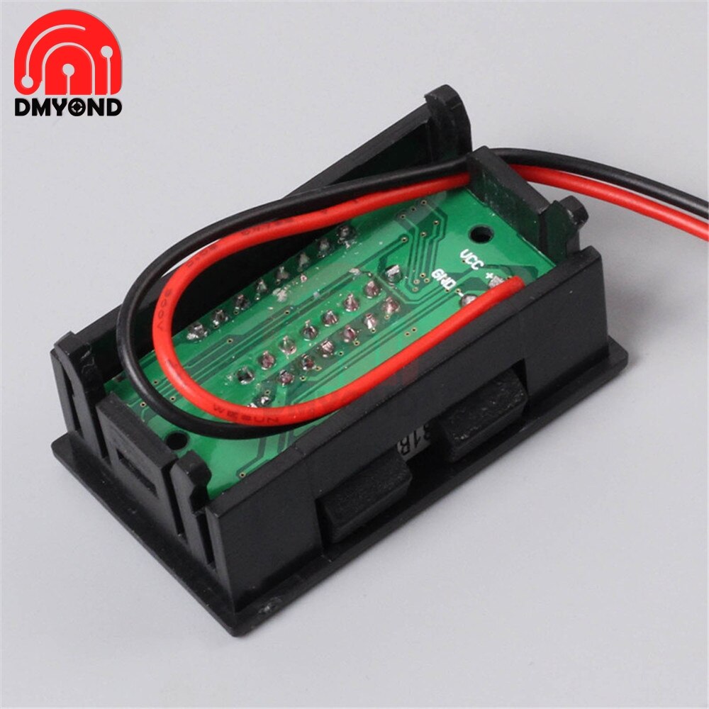 12V Car Lead Acid Battery Charge Level LED Indicator Battery Tester Lithium Battery Capacity Meter Detector Tester DC Voltmeter